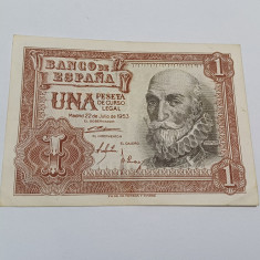 Spania- 1 peseta 1953