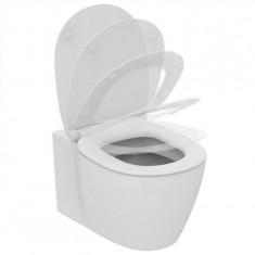 Vas Wc Connect Aquablade Ideal Standard, Alb, Ceramica, Lungime 66.5 Cm, Latime 36.5 Cm, 22 Kg, Idse042901 foto