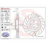 Set disc frana Mercedes Gl-Class (X166), Gle (W166), Gle Coupe (C292), Gls (X166), Clasa M (W166), Fata, 350X32mm, ventilat, Brembo