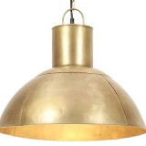 Cumpara ieftin Lampa suspendata, 25 W, culoare alama, rotund, 48 cm, E27