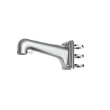 Suport de prindere Hikvision DS-1603ZJ-POLE-P; Material: Aluminum Alloy, Steel, and