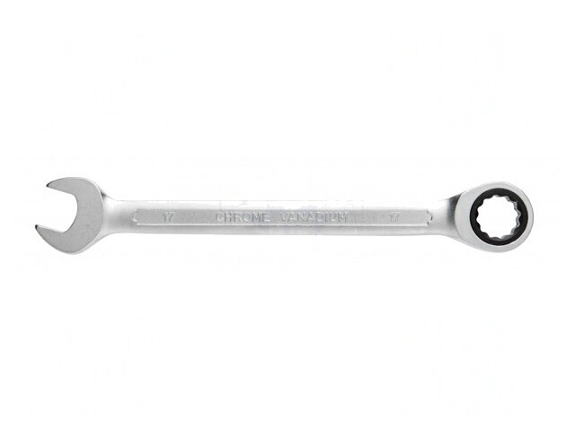 Cheie combinată cu piedică 17mm oțel crom-vanadium