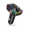 Modulator FM Bluetooth 2 x USB A + 1 USB Tip C MicroSD XO Design bcc09