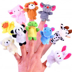 Animale marionete de deget 10pcs ZA3675