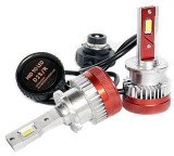 Комплект 2 крушки Серия D D2S HIR LED 35W/BEC 5600 Lm 10000K, Oem