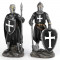 Statueta Cavaler medieval negru