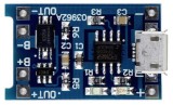 Modul BMS incarcare Li Ion 18650 1S TP4056 cu protectie descarcare micro USB