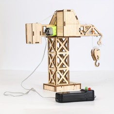 STEAM Jocuri Macara de Lemn 3D puzzle foto