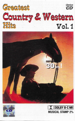 Caseta Greatest Country &amp;amp; Western Hits Vol. 1, originala foto