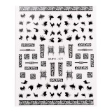 Cumpara ieftin Abtibild Unghii SensoPRO Milano - Mixed Motifs