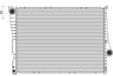 Radiator racire motor BMW Seria 3 (E46) 1998-2006, Z4 (E85/E86/E89) 2003-2009, 580x450x32 mm, SRLine Polonia