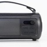 Cumpara ieftin Boxa portabila PNI BoomBox BT543 stereo, 24W, Bluetooth, USB, radio FM, aux-in 3.5mm, baterie reincarcabila 3000mAh, lumini LED RGB