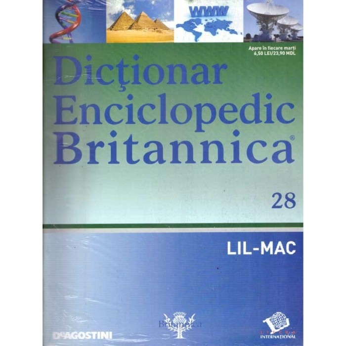 colectiv - Dictionar enciclopedic Britanica Nr.28 (LIL-MAC) - 137759
