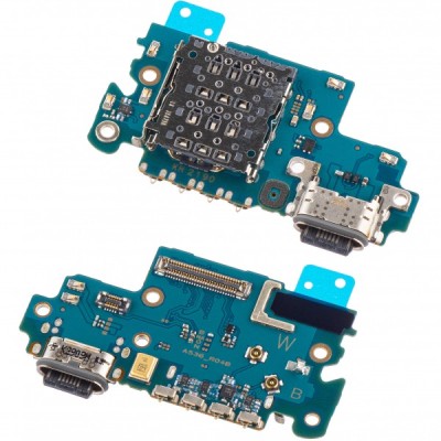 Placa cu Conector Incarcare - Microfon - Modul Cititor SIM Samsung Galaxy A53 5G A536, Service Pack GH59-15556A foto