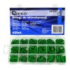 Set garnituri O-ring verzi pentru sitemele de aer conditionat sau clima 420 piese