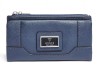 Portofel Dama Guess Leisure City SLG Albastru Original Piele Ecologica 12 Carduri 18x10x3cm
