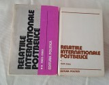 Relatiile internationale postbelice 1945-1964 /1965-1980 (vol 1 si 2 ) - Petre Barbulescu