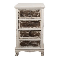 Comoda lemn maro bej 44x35x81 cm