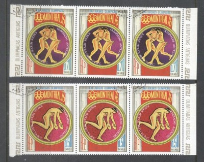 Eq. Guinea 1975 3 x Sport Winter Olympic games Mi.680 682 used TA.009 foto