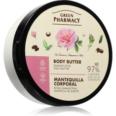 Green Pharmacy Damask Rose &amp; Shea Butter Body Butter unt de corp intens hidratant 200 ml