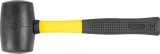 Ciocan din cauciuc Strend Pro HM211 680 g, cap negru, maner PVC/TPR, lungime maner 340 mm