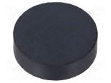 Magnet fix ferită 21,5mm 7,5N 6mm ELESA GANTER
