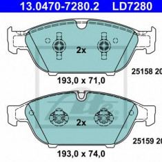 Set placute frana,frana disc AUDI A7 Sportback (4GA, 4GF) (2010 - 2016) ATE 13.0470-7280.2