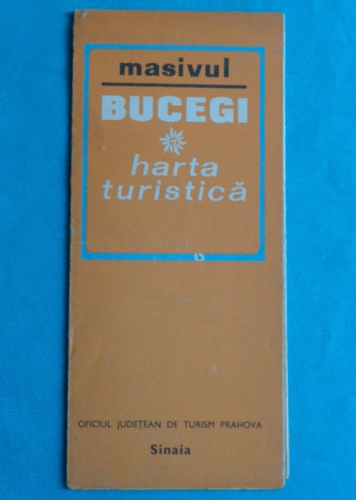 Masivul Bucegi &ndash; Harta turistica