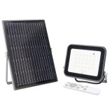 Reflector LED Solar Exterior PNI GreenHouse WS100 100W IP65 Telecomanda 6500K 1050lm