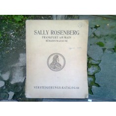 VERSTEIGERUNGS KATALOG 64/1928 (CATALOG LICITATIE NR.64/1928)