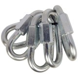 Set 5 Carabiniere Alpinism CAMP Oval Quick Link 8mm Otel Zincat 40kN