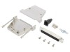Conector D-Sub 62 pini mamă drept aurit pentru lipire pe cablu