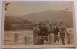 Fotografie , cadru militar alaturi de familia sa , 1913