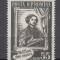 ROMANIA 1956 LP 417 - 125 DE ANI DE LA NASTEREA LUI THEODOR AMAN MNH