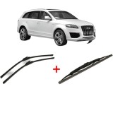 Cumpara ieftin Set 3 stergatoare AUDI Q7 (4LB) 2006 - 2015, pentru parbriz si luneta, Bosch Twin