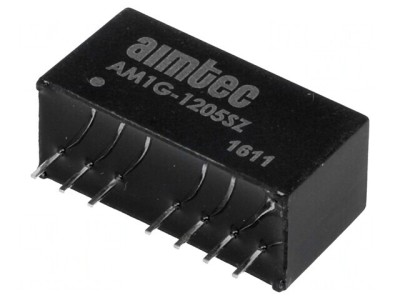 Convertor DC/DC 1W 9-18V la 5V 200mA SIP8 foto