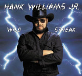 Hank Williams Jr. Wild Streak LP cutout (vinyl), Country