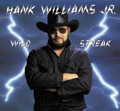 Hank Williams Jr. Wild Streak LP cutout (vinyl) foto