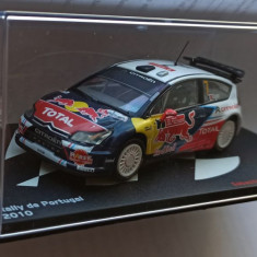 Macheta Citroen C4 WRC Ogier Winner Rally de Portugal 2010 - IXO/Altaya 1/43