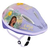 Casca biciclisti copii Wish, culoare violet, marime M(52-56 cm) Cod:59354SP