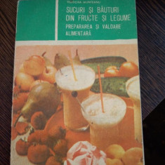 Teodora Munteanu - Sucuri si bauturi din fructe si legume. Prepararea si valoarea alimentar