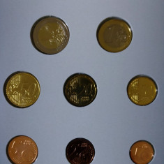 Austria 2014 - Set complet de euro bancar de la 1 cent la 2 euro