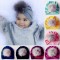 Turban bebelusi din catifea Drool (Culoare: Negru)