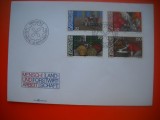 HOPCT PLIC FDC S NR 503 MUNCA LA TARA 1982 LIECHTENSTEIN