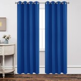 Draperie blackout uni, albastru royal