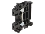 Conector &Icirc;mbinare Șine 0.5-4mm2 2 Borne Negru TS35