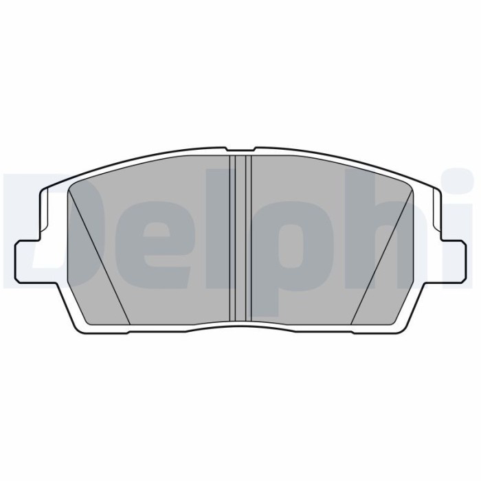 DELPHI LP3552 set placute frana,frana disc
