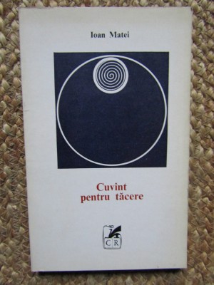 Ioan Matei Cuvant pentru tacere foto