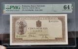 Bancnota Romania 500 Lei 1942, Grad 64 EPQ, Numismatica