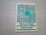 MERCEOLOGIE SI TEHNICA VINZARII MARFURILOR - Cl.a X -a - L. Vesteman -1989, 88p, Clasa 10, Economie, Manuale
